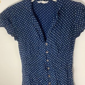 American Eagle Outfitters Polka Dot Romper